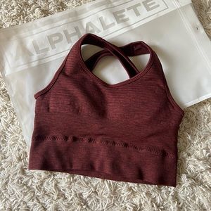 Alphalete Vault Bra - Copper
